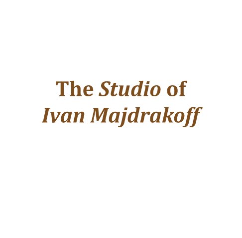 Ver The Studio of Ivan Majdrakoff por Diane Pierce