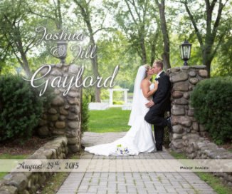 Gaylord Wedding Proofs book cover
