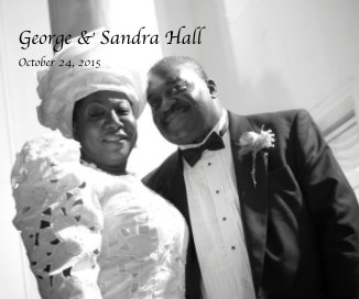 George & Sandra Hall October 24, 2015 book cover