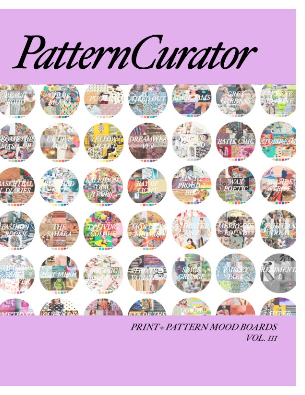 View Pattern Curator Print + Pattern Mood Boards Vol. 3 by Pattern Curator