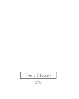 Thierry et Laurent book cover