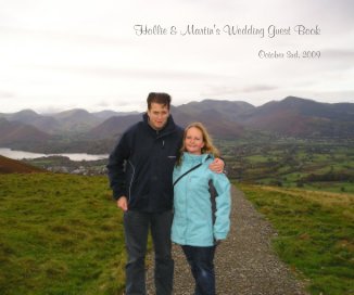 Hollie & Martin's Wedding Guest Book book cover
