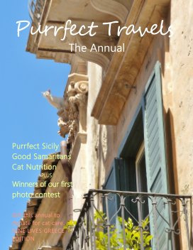 Purrfect Travels, Nine Lives Greece Edition book cover