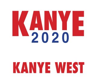 Kanye West Campaign 2020 book cover