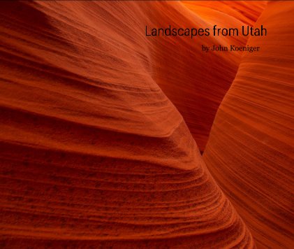 Landscapes from Utah book cover