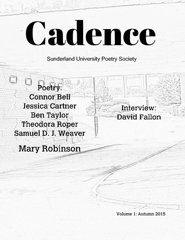 View Cadence by Sunderland University Poetry Society