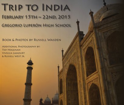 Trip to India February 2015 book cover