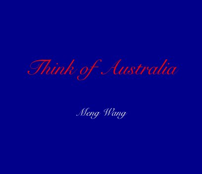 Think of Australia book cover