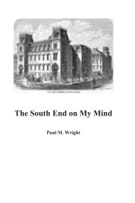 The South End on My Mind book cover