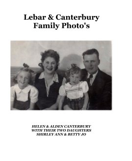 Lebar & Canterbury Family Photo's book cover