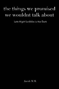 the things we promised we wouldn't talk about book cover