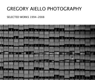 GREGORY AIELLO PHOTOGRAPHY book cover