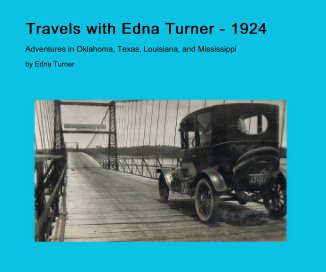 Travels with Edna Turner - 1924 book cover