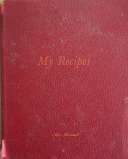 My Recipes book cover