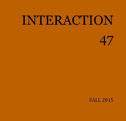 View INTERACTION 47 by Reni Gower