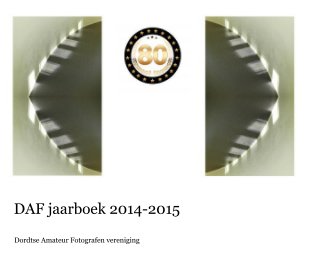 DAF jaarboek 2014-2015 book cover