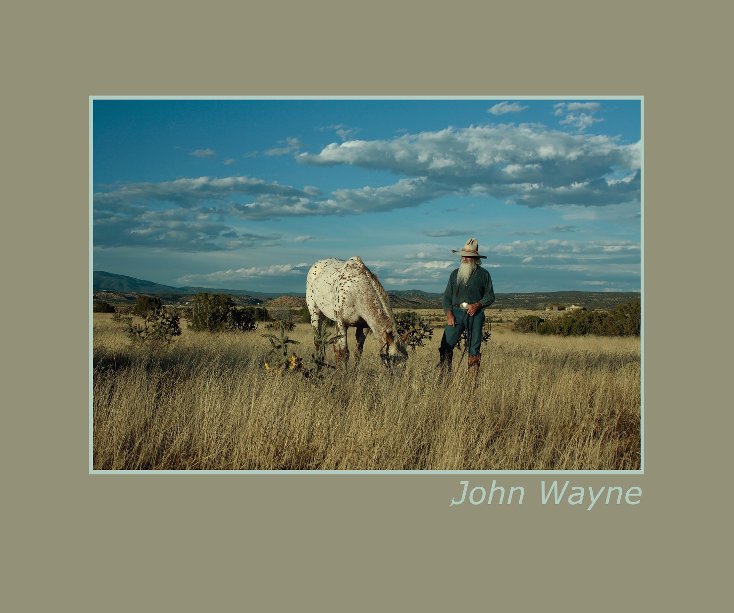View John Wayne by carole pigott
