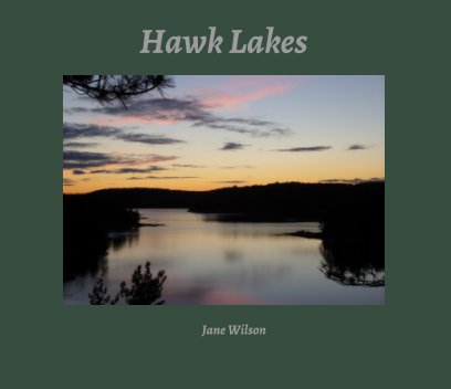 Hawk Lakes - Large 13 x11 book cover