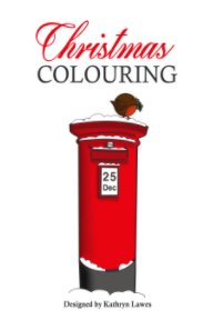 Christmas colouring and activity book book cover