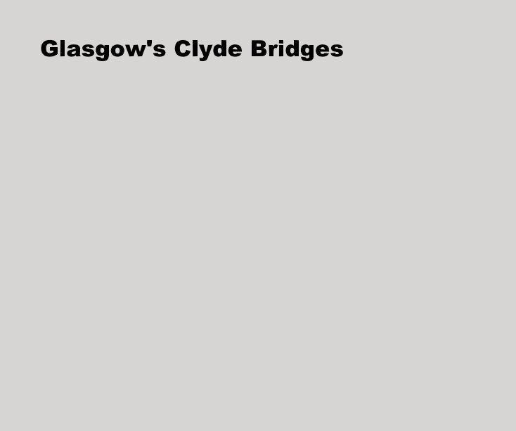 View Glasgow's Clyde Bridges by John Rennox