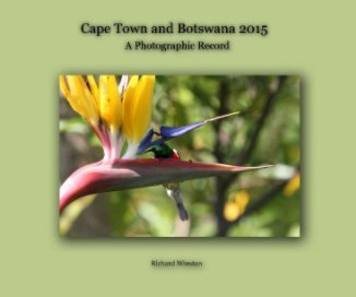 Cape Town and Botswana 2015 book cover