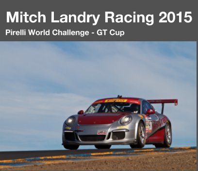 Mitch Landry Racing 2015 book cover