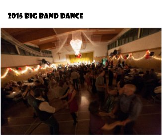 2015 BIG BAND DANCE book cover