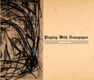 Playing With Newspaper book cover