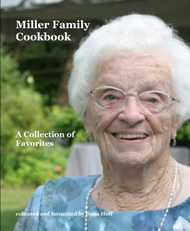 Miller Family Cookbook book cover