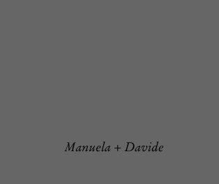 Manuela + Davide book cover