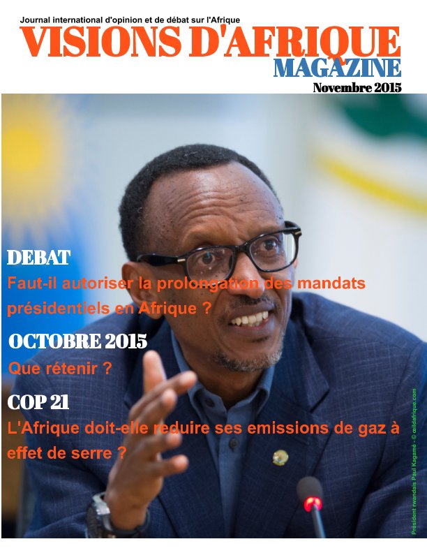 Ver Visions d'Afrique Magazine : Journal international d'opinion et de débat sur l'Afrique por Visions d'Afrique