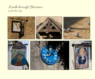 A walk through Sherston by Nick Burridge book cover