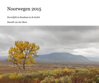Noorwegen 2015 book cover