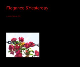 Elegance &Yesterday book cover