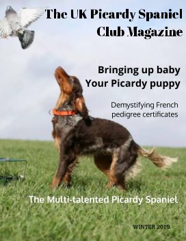 The UK Picardy Spaniel Club Magazine book cover