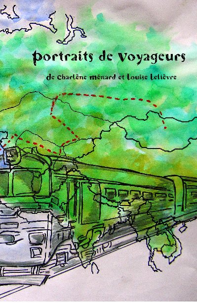 Bekijk Portraits de Voyageurs op Charlène Ménard et Louise Lelièvre
