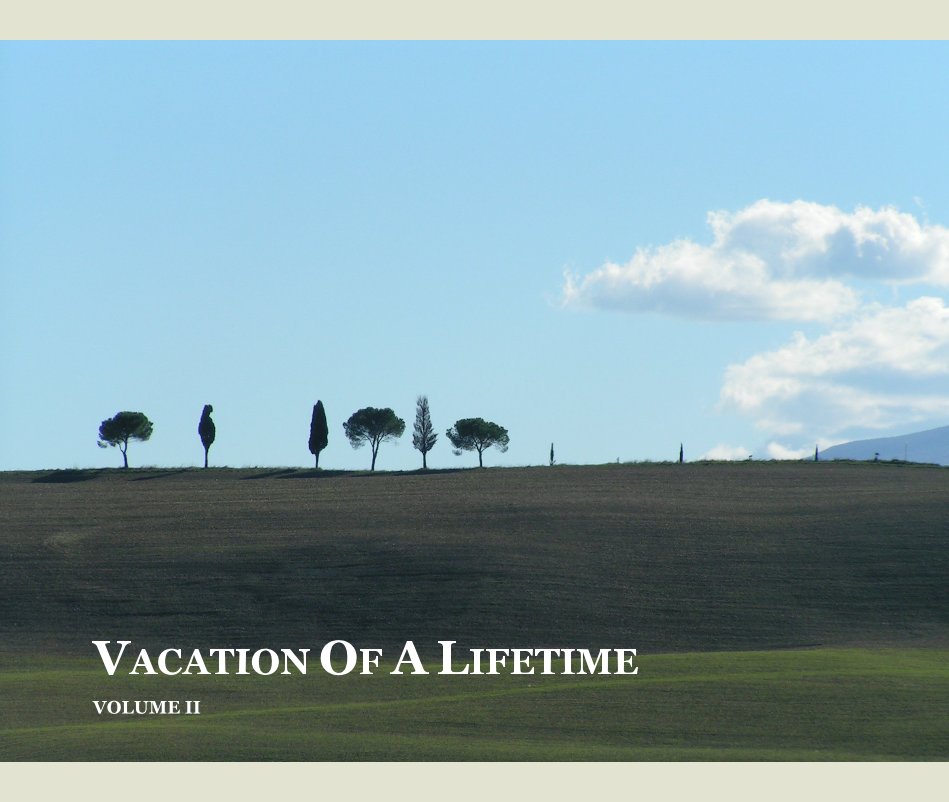 Ver VACATION OF A LIFETIME, Vol II por Sali & Al Weiss