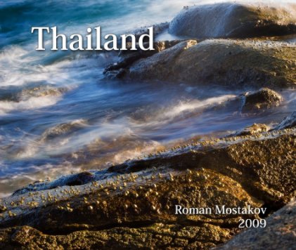 Thailand 2009. Phuket. Photo book cover