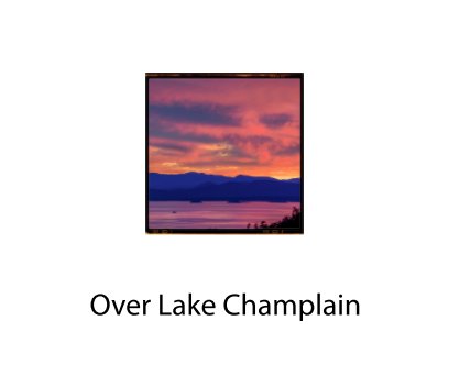 Over Lake Champlain book cover