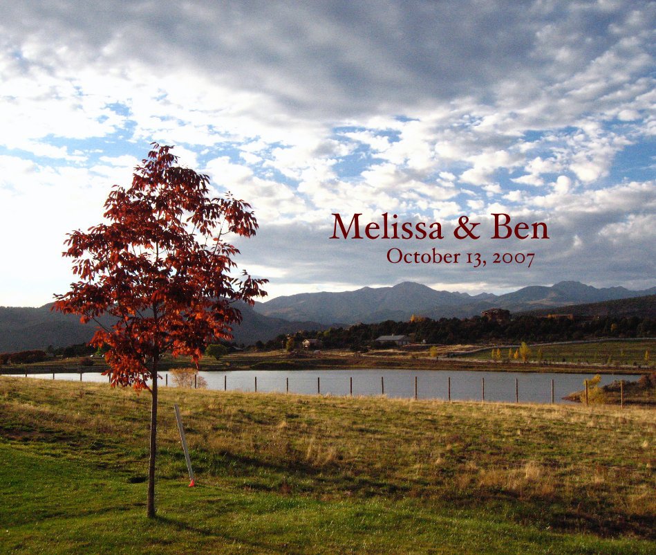 View Melissa & Ben by Sara Levine