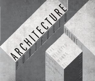 Architecture Portfolio Vol. I book cover