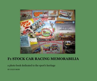 F1 STOCK CAR RACING MEMORABILIA book cover