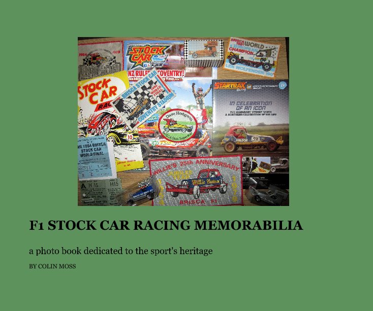 Ver F1 STOCK CAR RACING MEMORABILIA por COLIN MOSS