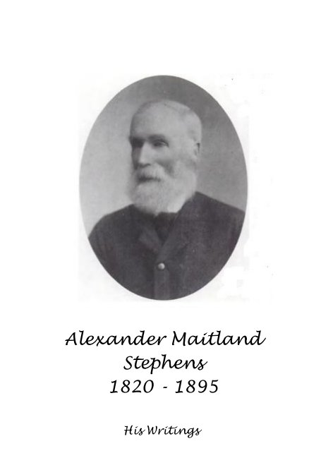 Alexander Maitland Stephens 1820-1895 nach AM Stephens, M Pengelly anzeigen