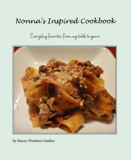 Nonna's Inspired Cookbook book cover