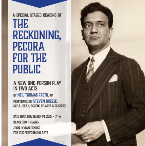 View The Reckoning, Pecora for the Public by SCSU Public Affairs