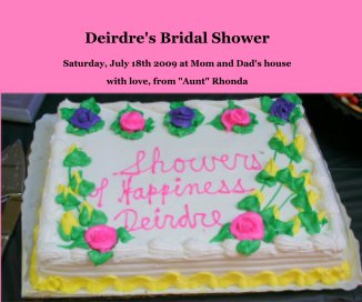 Deirdre's Bridal Shower book cover