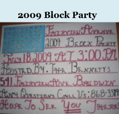 2009 Block Party book cover