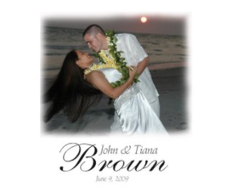 Wedding of John & Tiana Brown book cover