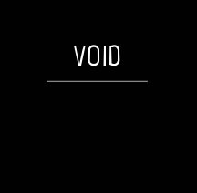 VOID book cover